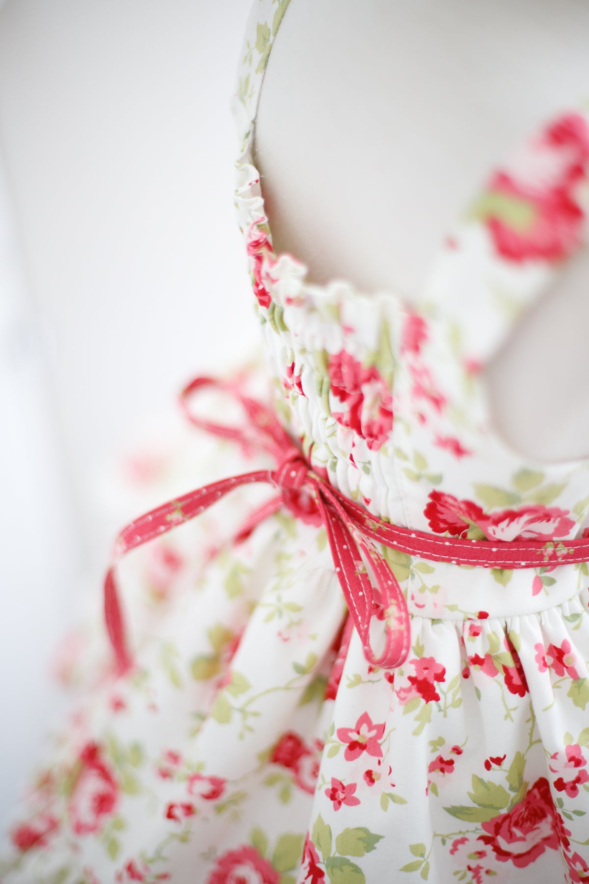Country Cottage Rose Baby Dress