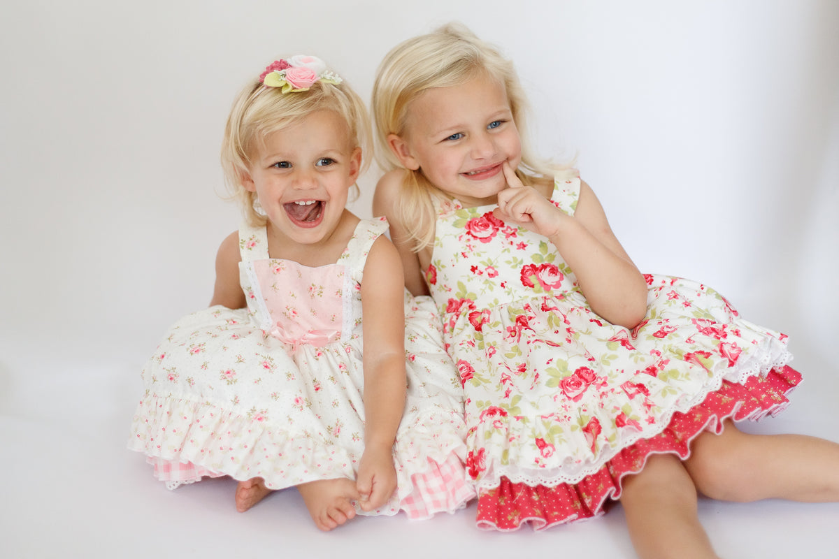Country Cottage Rose Baby Dress