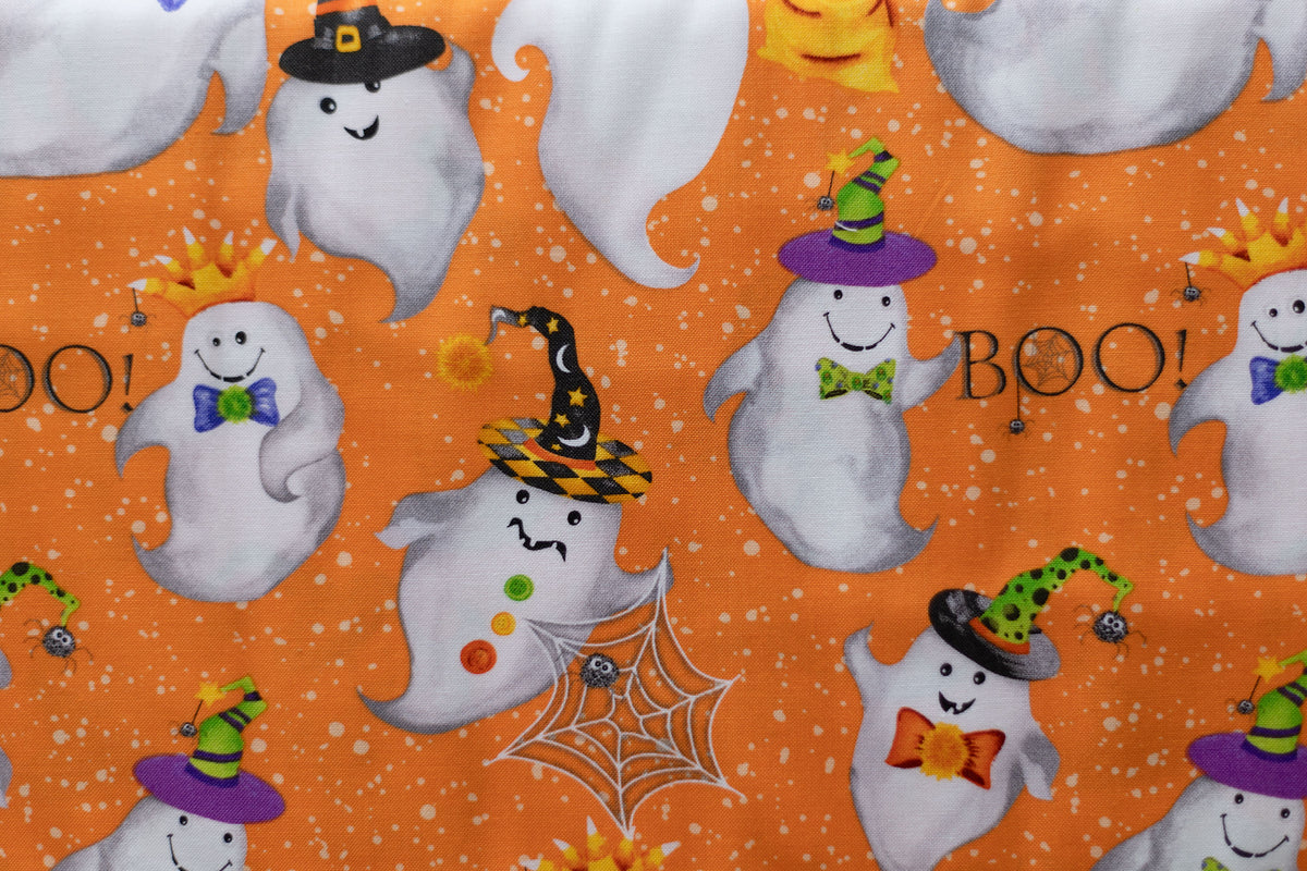 Happy Haunting Halloween Fabric - Henry Glass Co.