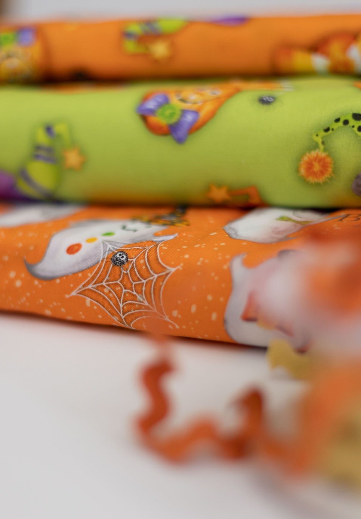 Happy Haunting Halloween Fabric - Henry Glass Co.