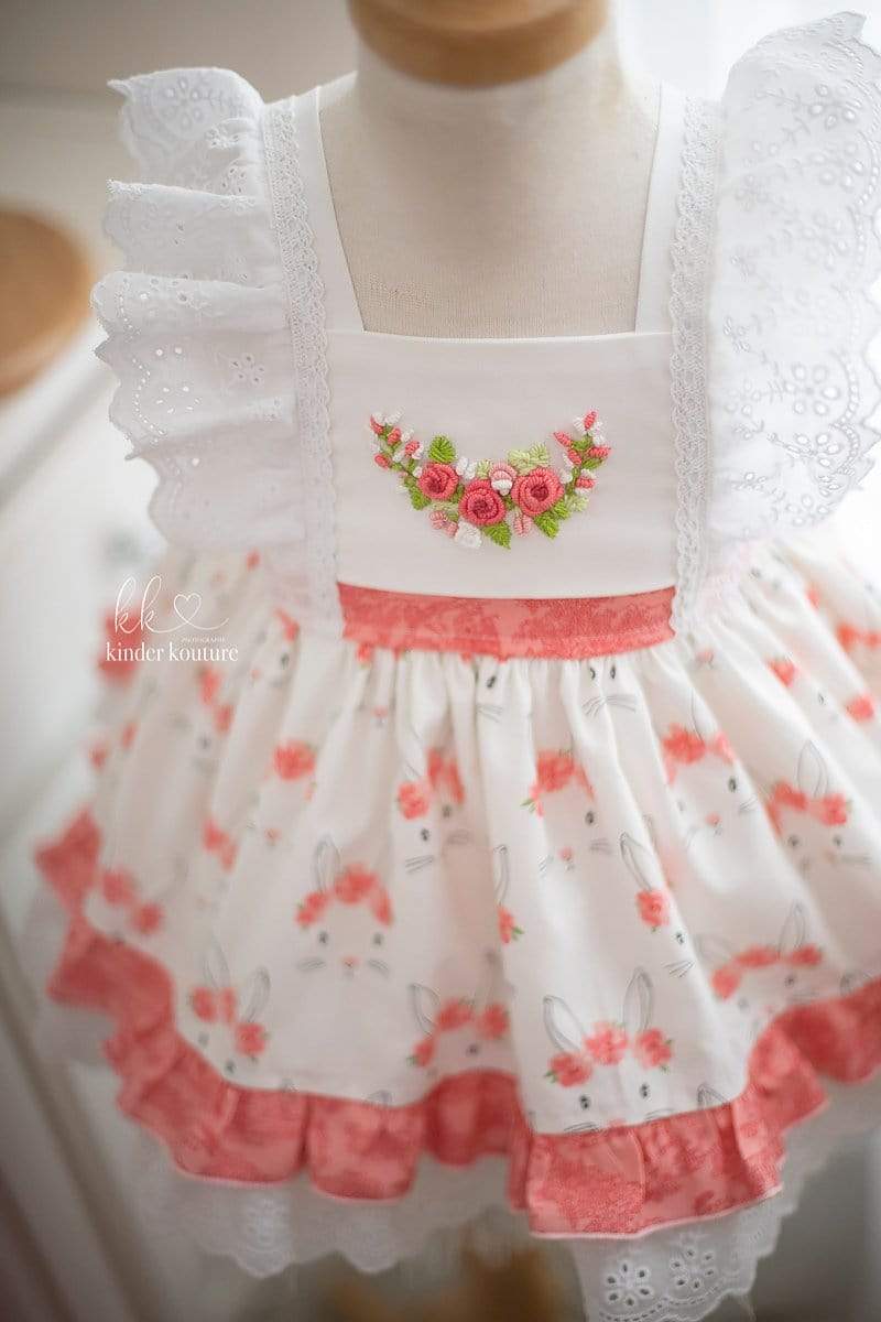 Bunny Blooms Flutter Dress - Kinder Kouture