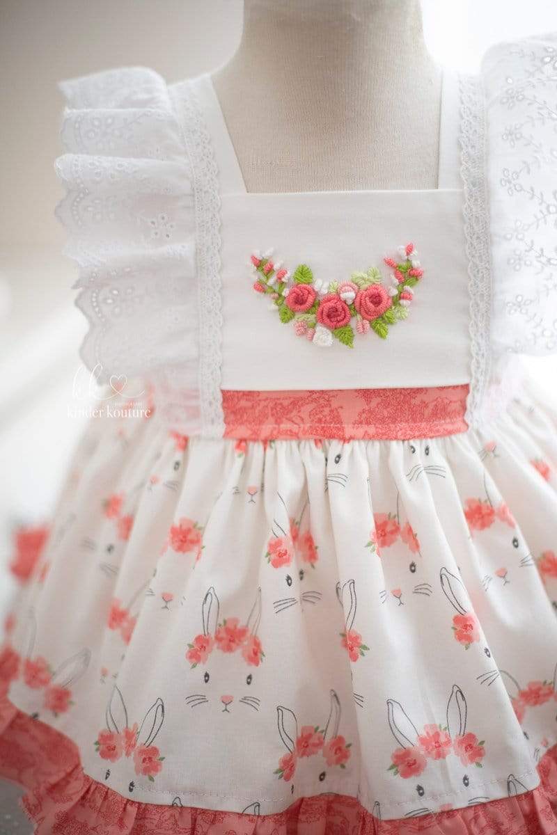 Bunny Blooms Flutter Dress - Kinder Kouture