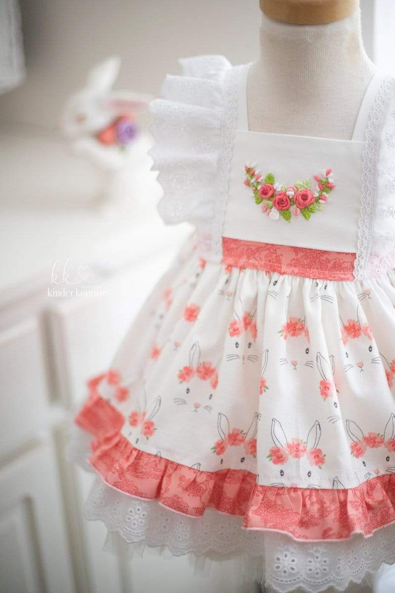 Bunny Blooms Flutter Dress - Kinder Kouture