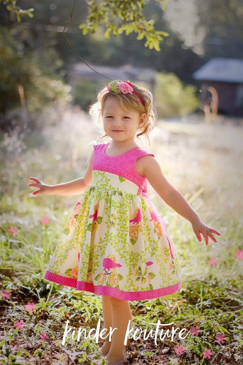 Fiona&#39;s Garden Party Dress - Kinder Kouture