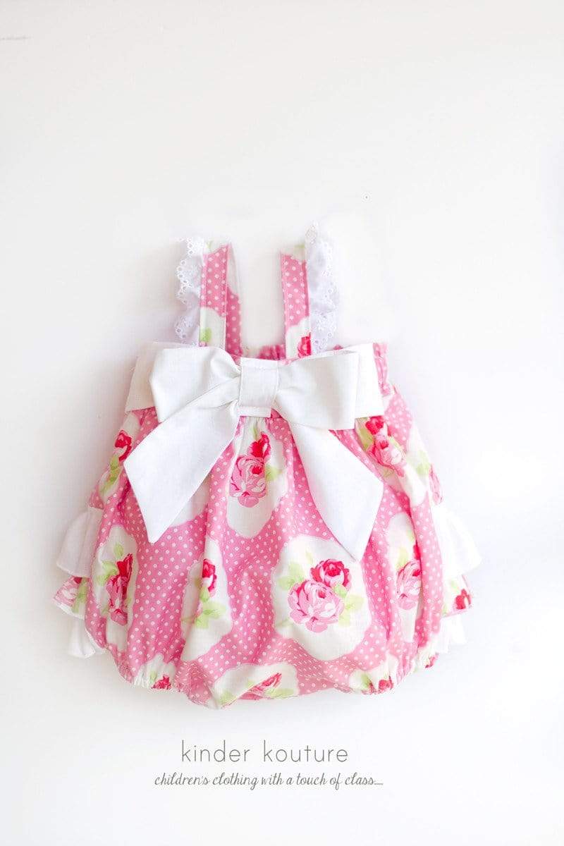 Lola Pink Rose Baby Bubble - Kinder Kouture