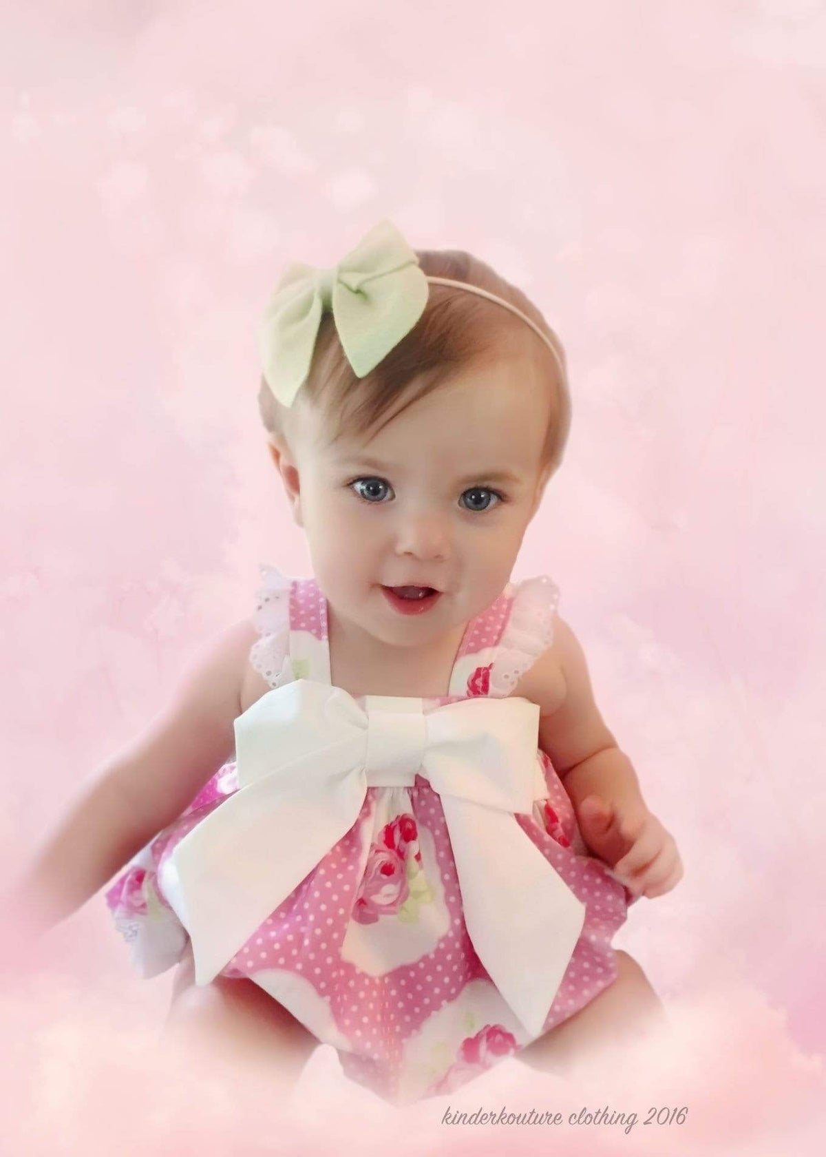 Lola Pink Rose Baby Bubble - Kinder Kouture