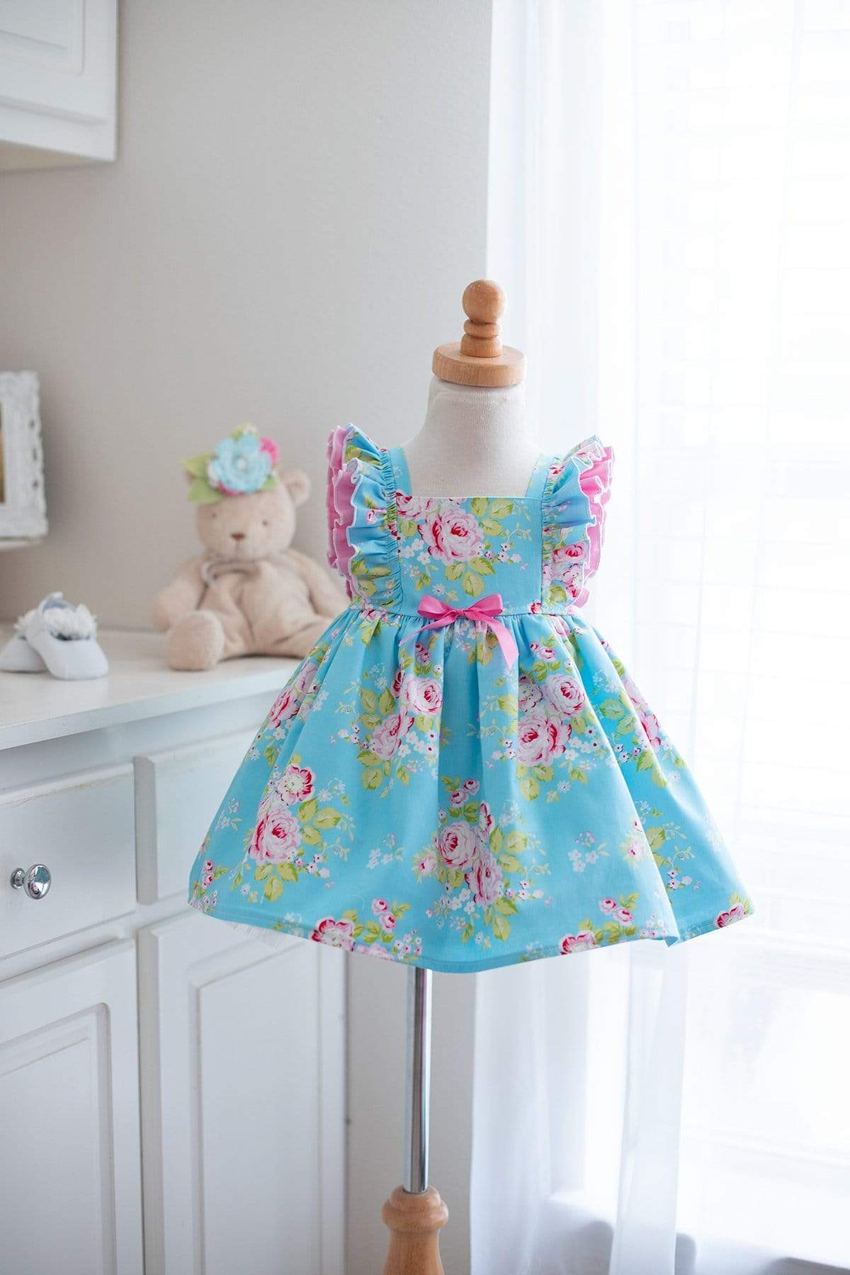 Rambling Rose Dress - Kinder Kouture