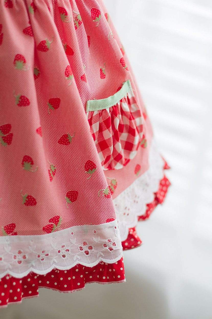 RTS Strawberry Sweetheart Dress