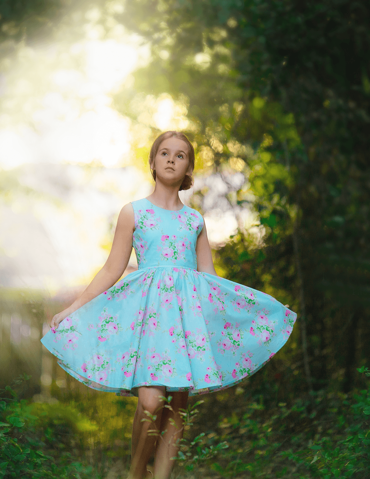 Tween/Teen Wild Bouquet Dress - Kinder Kouture