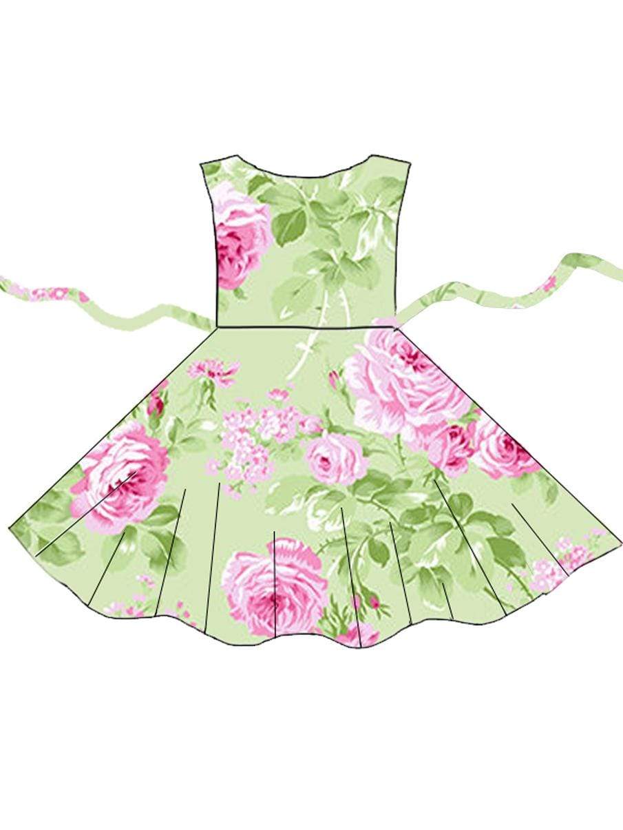 Tween/Teen Wild Bouquet Dress - Kinder Kouture